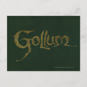 Cartão Postal Nome GOLLUM™ - Texturizado
