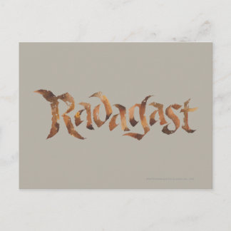 Cartão Postal Nome RADAGAST™ texturizado