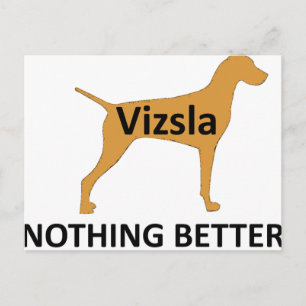Cartão Postal Nome Vizsla silo cor nada melhor