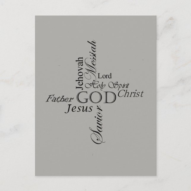 Cartão Postal Nomes de Trindade (Frente)