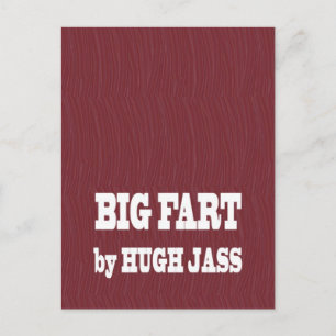 Cartão Postal NOMES DO LIVRO ENGRAÇADO: Apresente grandes oferta