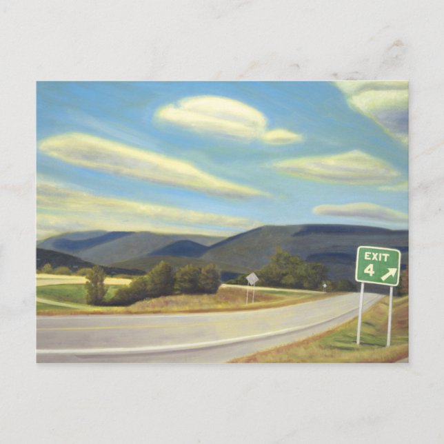 Cartão Postal Noonlight em Vermont (Frente)