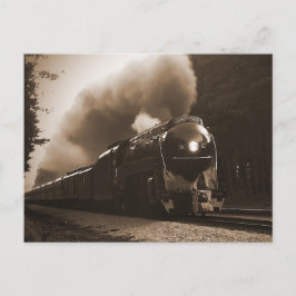 Cartão Postal Norfolk e Western 611-The Spirit of Roanoke