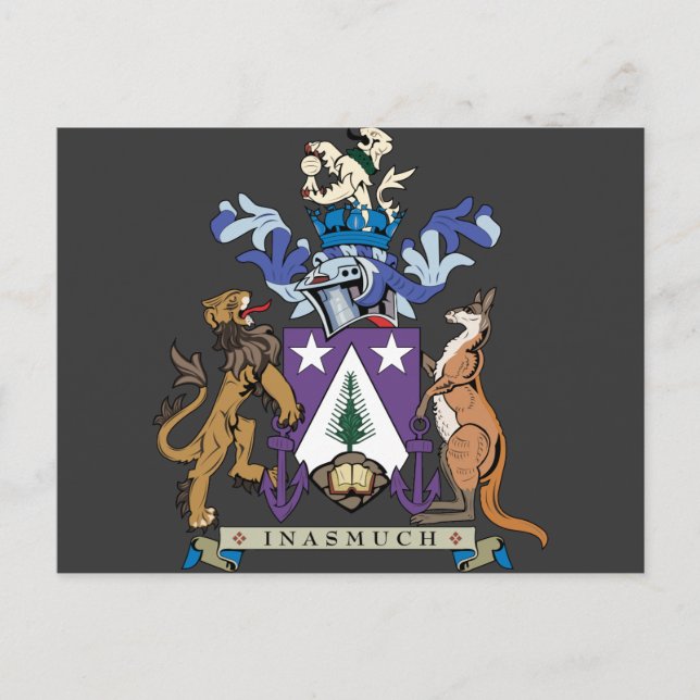 Cartão Postal norfolk Island, Austrália (Frente)