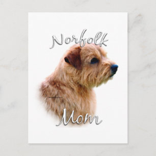 Cartão Postal Norfolk Terrier Mãe 2