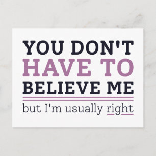 Cartão Postal Normalmente Certo