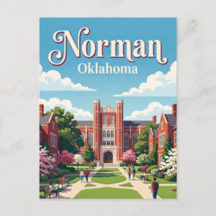 Cartão Postal Norman Oklahoma