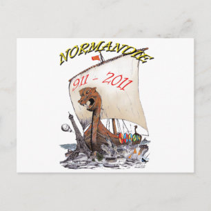 CARTÃO POSTAL NORMANDIE PARIS