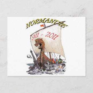 CARTÃO POSTAL NORMANDIE PARIS