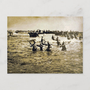 Cartão Postal Normandy Landings