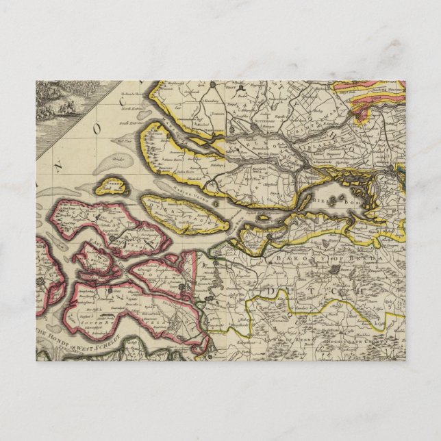 Cartão Postal Norte dos Países Baixos (Frente)