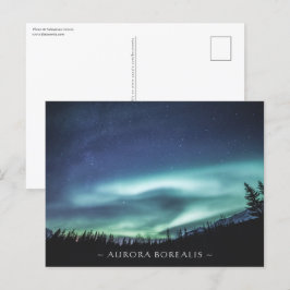 Cartão postal Norte Lights