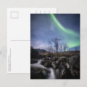 Cartão Postal Norte Lights Noruega