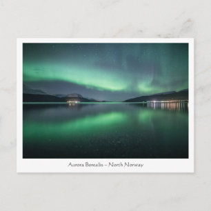 Cartão Postal Norte Lights Noruega