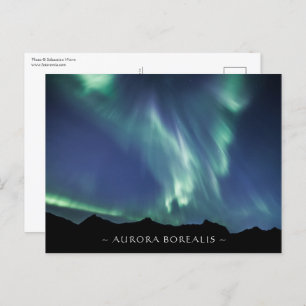 Cartão Postal Norte Lights Noruega
