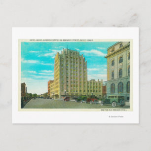 Cartão Postal Norte Vista das Ruas de Bannock