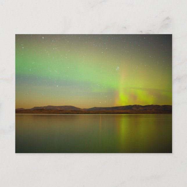 Cartão Postal Nortes (Aurora borealis) (Frente)