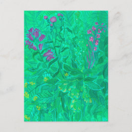 Cartão Postal Nortes Flores de Verão Flores de Verão Arte Floral