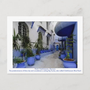 Cartão Postal North Chefchaouen, Marrocos