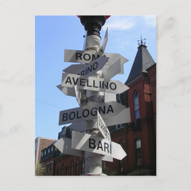 Cartão postal North End (Frente)