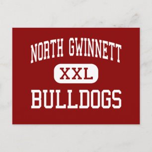 Cartão Postal North Gwinnett - Bulldog - High - Suwanee Georgia