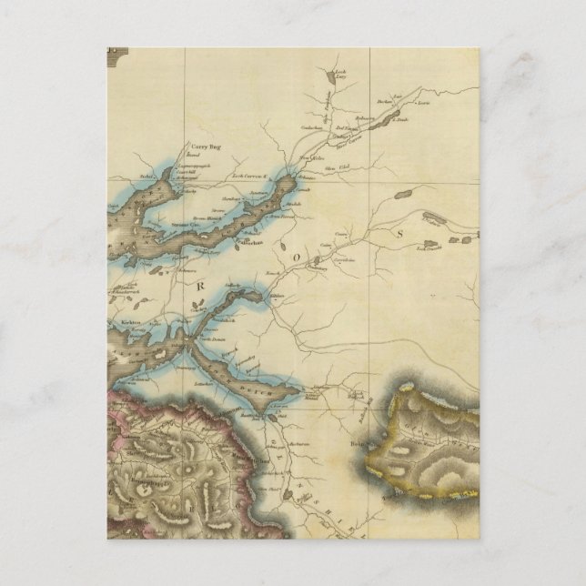 Cartão Postal North Inverness Shire (Frente)