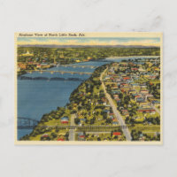 North Little Rock Arkansas Vista Aérea Antiga