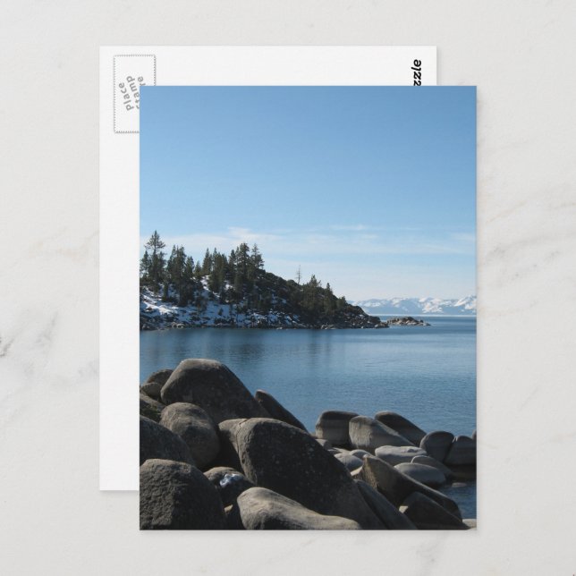 Cartão Postal North Shore Lake Tahoe, Aldeia Incline, Nevada (Frente/Verso)