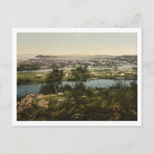 Cartão Postal North Trondheim, Trondelag, Noruega