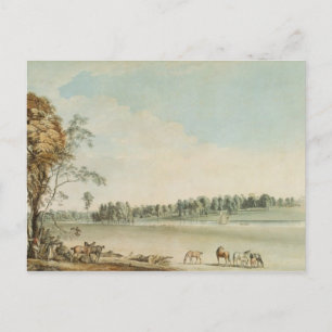 Cartão Postal North West View of Wakefield Lodge em Whittlebury