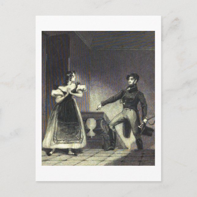 Cartão Postal Northanger Abbey - Jane Austen (Frente)