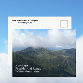 Cartão Postal Northern Presidential Range New Hampshire Photo