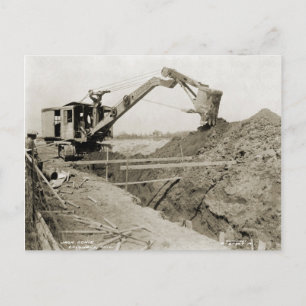 Cartão Postal Northwest Crane and Shovel OPERATING ENGINEER 24