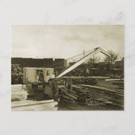 Cartão Postal Northwest Crane and Shovel OPERATION ENGENHEIRO 15