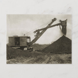 Cartão Postal Northwest Crane and Shovel OPERATION ENGENHEIRO 18