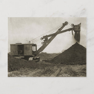Cartão Postal Northwest Crane and Shovel OPERATION ENGENHEIRO 18