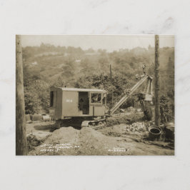 Cartão Postal Northwest Crane and Shovel OPERATION ENGENHEIRO 22