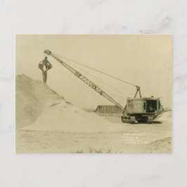 Cartão Postal Northwest Crane and Shovel OPERATION ENGENHEIRO 8