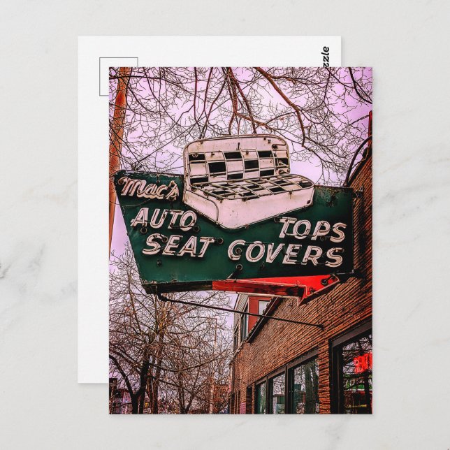 Cartão Postal Northwest Neon (Frente/Verso)