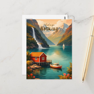 Cartão Postal Noruega