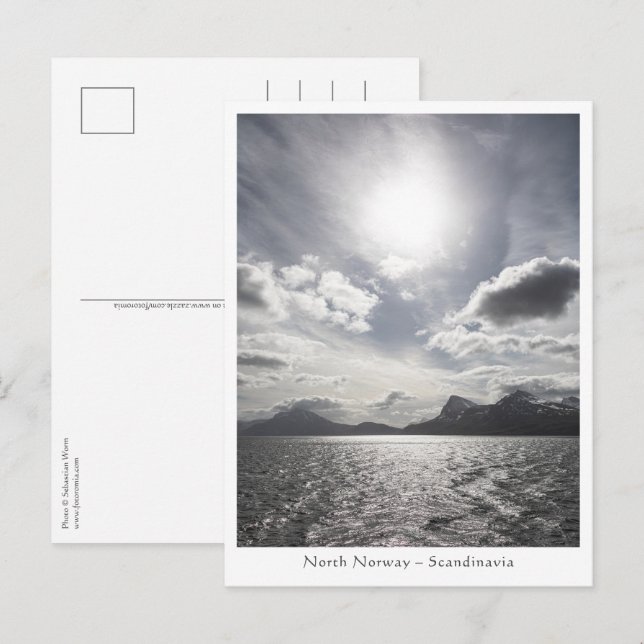 Cartão Postal Noruega (Frente/Verso)