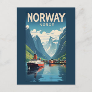 Cartão Postal Noruega
