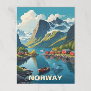 Cartão Postal Noruega