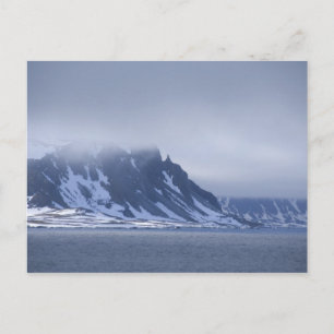 Cartão Postal Noruega, Círculo Polar Ártico, Oceano Atlântico No