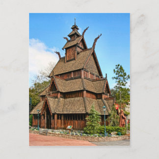 Cartão Postal Noruega, Igreja de Stave