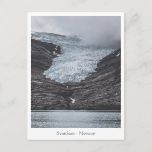 Cartão Postal Noruega Svartisen - Foto Glacier