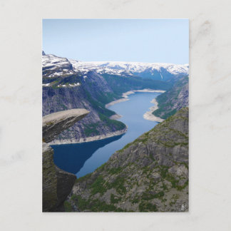 Cartão Postal Noruega - Trolltunga