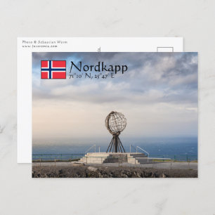 Cartão Postal Norueguês Nordkap