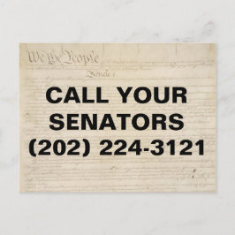 Cartão Postal Nós, as Pessoas, chamamos a nossa Constituição de