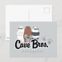 Nós Bare Bears - Irmãos Cavernas. Representar